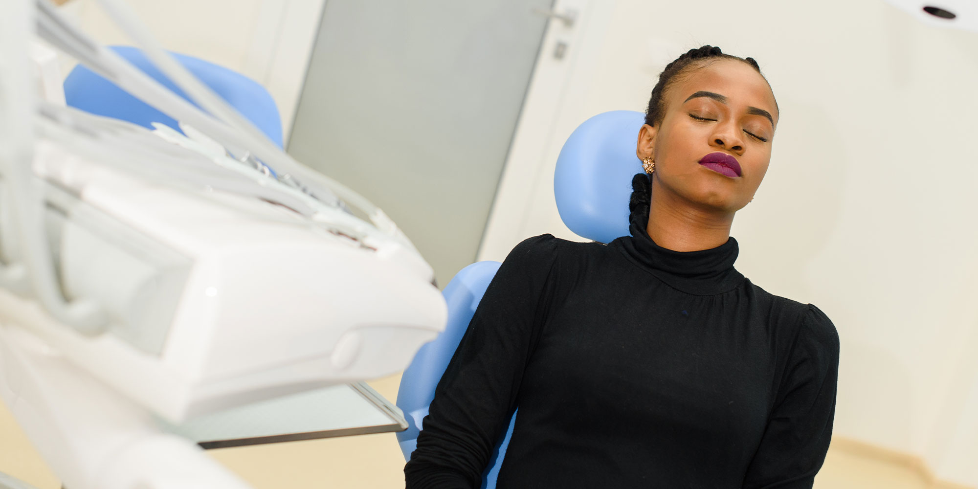 sedation dentistry patient smiling